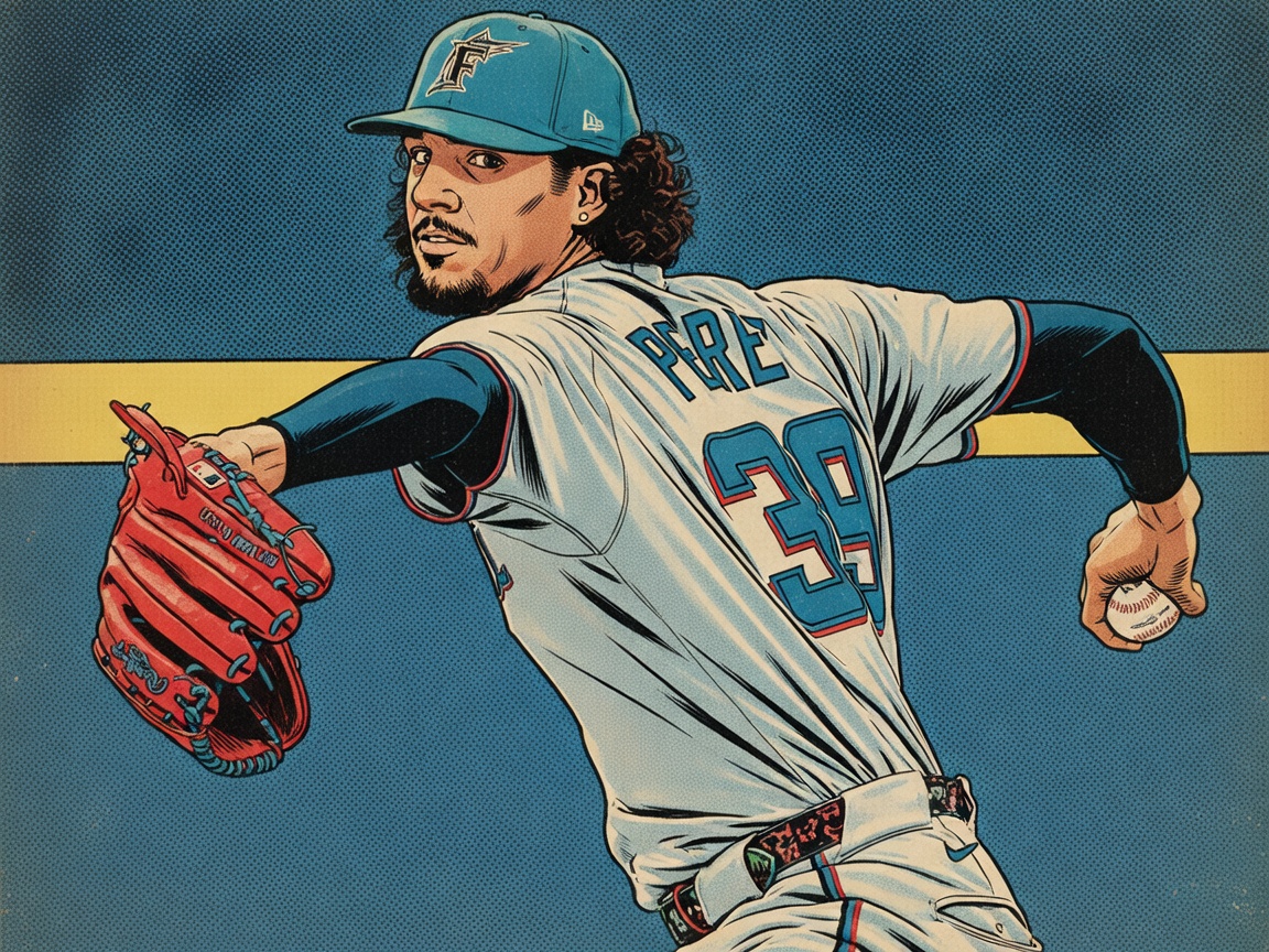 Perez throws seven perfect as Miami survives A’s