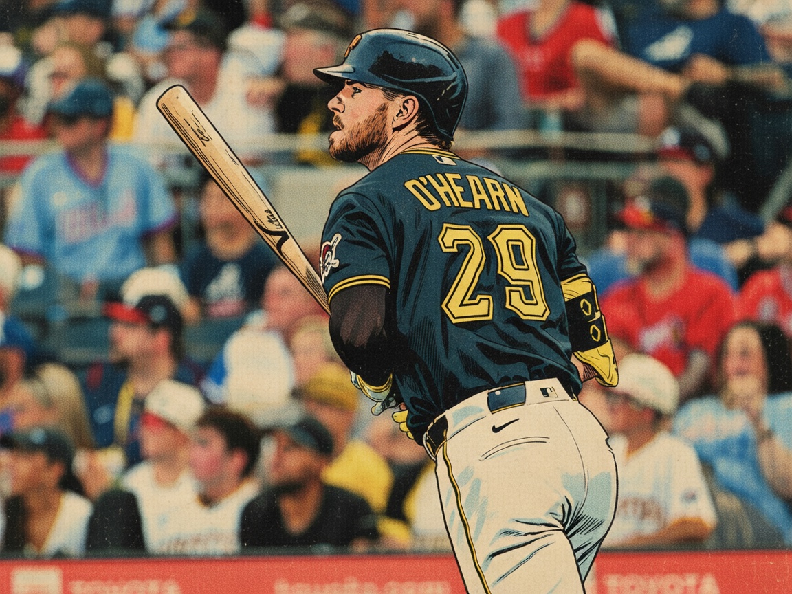 O’Hearn’s Historic Night Headlines Pirates Rout