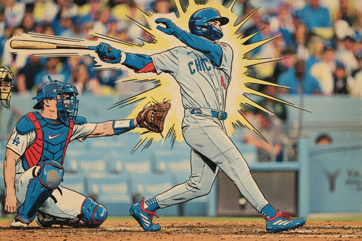 Pete Crow-Armstrong Homers Twice as Cubs Sweep Dodgers