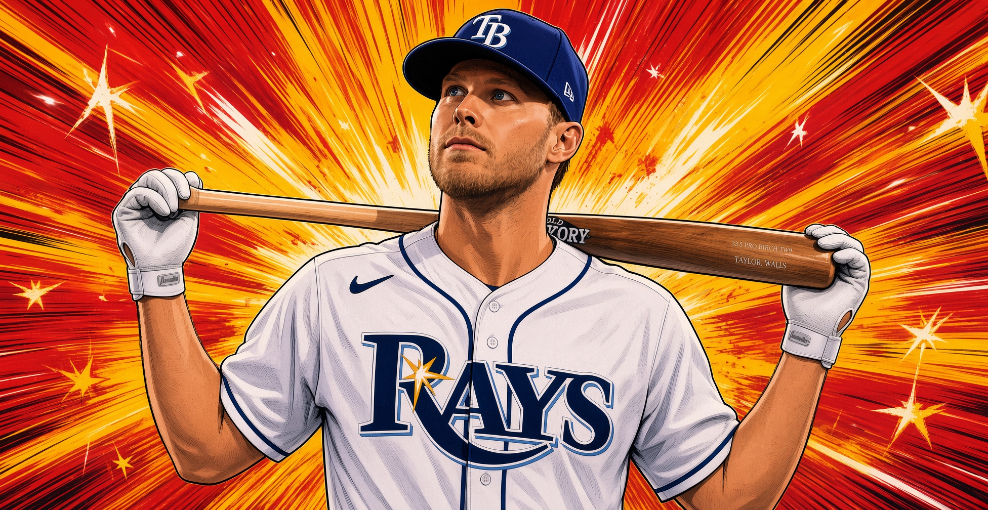 Taylor Walls Powers Rays’ Record-Tying Homer Barrage as Padres Roll Behind Rengifo’s Slam